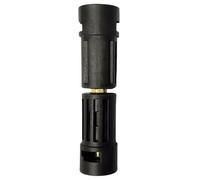 Adaptador de bayoneta hembra de doble cara para limpiadora de alta presión Kärcher HD, conector de bayoneta en ambos lados para conectar dos conectores macho, acoplamiento de plástico hasta 160 bar