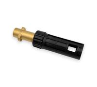 Adaptador de bayoneta para Lavor Kew Nilfisk Alto a Karcher serie K - Conector para lanzas y accesorios - Compatible con pistola de alta presión Karcher - Adaptador de plástico resistente y latón