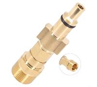Adaptador de bayoneta para LAVOR y para limpiadores de alta presión Parkside, rosca macho M22 de latón con conexión BSP, conector de lanza para lavadora a presión, 160 bar máximo