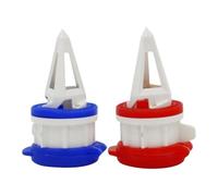 Adaptador de bebidas de cartón, dispensador de tapa de rosca reutilizable, construcción de flujo suave y duradero, accesorio de sellado giratorio simple | Ayudante de crema para paquete de