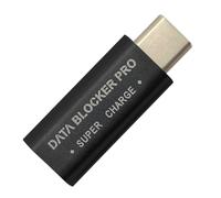 Adaptador de bloqueador de datos USB genérico, anti juice Jacking USB Condom for Safe Charging, Data Protector, Perfect for Mobile Phone, Notebook, PC, Laptop, Public Cord Port Security and Privacy
