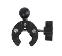 Adaptador de bola de 1 pulgada para base de montaje de abrazadera de manillar, compatible con soportes RAM tamaño B, brazo de doble enchufe y soporte de teléfono para bicicleta y motocicleta
