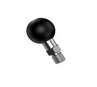 Adaptador de Bola de 1 Pulgada para trípode portátil, Adaptador de Bola, para Motocicleta, ATV, Espejo retrovisor, Tornillo con Perno roscado, M10 x 1,25 mm, Compatible con Montaje ram (SZ-M10 x 1)
