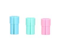 Adaptador de bolígrafo Juego para máquinas Altura precisa Adaptadores de plástico de plástico ABS duradero para marcadores Compatibles con Explore Air 2 3 Maker 3 fabricante y (3 piezas (1 polvo de