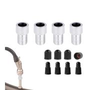 Adaptador de bomba, adaptador de válvula Preesta, herramientas de válvula, adaptador de bomba, convertidor de adaptador de bomba de latón, conversión portátil a adaptador para todo tipo de bicicletas