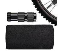 Adaptador de bomba de bicicleta, boquilla de conector para inflar de neumáticos con cubierta de esponja | extensor de válvula de bicicleta | para mecánico de taller de compresor de neumáticos de