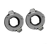 Adaptador de bombilla LED para faros delanteros, 1 par para enchufe H7 H1, apto para Geely para Sagitar para LAVIDA garantiza la estabilidad de la bombilla en carretera