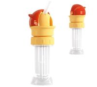 Adaptador de boquilla de botella de silicona - Adaptador de botella de agua para beber | Tapones de botella de agua compatibles con la mayoría de las botellas, reemplazo conveniente y sin fugas para