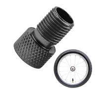 Adaptador de boquilla de inflado de neumáticos con bloqueo | Convertidor de válvula de neumático - portátiles para herramientas de bicicleta, herramienta para bicicleta, convertidor de válvula de neum
