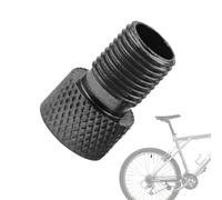 Adaptador de boquilla de inflado de neumáticos de bloqueo, convertidor de válvula de neumático duradero, tapa de herramienta versátil para bicicleta, herramienta de boquilla de inflado adecuada para