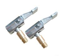 Adaptador de boquilla de inflado rápido para bicicletas, portabrocas de cobre de alto rendimiento para una fácil operación (tipo B)