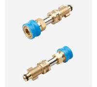 Adaptador de boquilla de lavadora de alta presión de 1/4 de pulgada de conexión rápida para Lavor para Nilfisk para Karcher Hd Series Punta de chorro de limpieza de alcantarillado(7)