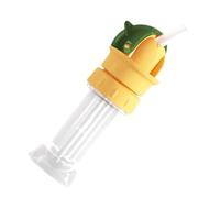 Adaptador de boquilla para botella de agua - actualización segura para beber diariamente, tapa de silicona para evitar fugas, tapa universal + boquilla fácil