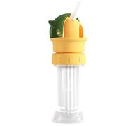 Adaptador de boquilla para botella de agua con pajita, adaptador de botella de agua de silicona con pajilla, boquilla superior para la mayoría de botellas estándar, tapas de botellas de agua para