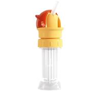 Adaptador de boquilla para botella - Reemplazo de tapa de pajita de silicona de 11,6x5,2 cm, tapa para beber a prueba de fugas, adaptadores de control de flujo | para botellas de agua para uso