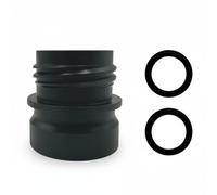 ＡＷＨＡＯ Adaptador de Botella de Carbonatada Reutilizable Sellado Impermeable, Negro