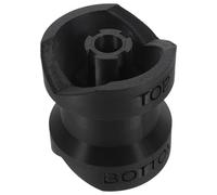Adaptador de Botella de Plástico Negro para Rellenar Líquidos Espesos | Sellado Hermético, Ajuste Preciso para Botellas 4cm, Uso en Viaje y Estaciones de Recarga