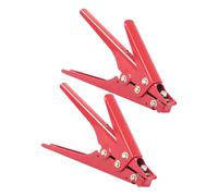 Adaptador de brida de cables, herramienta de sujeción y corte para bridas de nailon de 2,4 a 9 mm, adaptador de metal de tensión automática, herramienta profesional de agrupación de cables