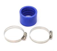 Adaptador de brida de carburador para entrada de motocicleta con construcción de goma de 45 mm para conexión y estabilidad del colector de carbohidratos