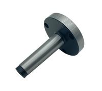 Adaptador de brida de mandril de torno cónico MT4-100 - Vástago de 100 mm for mandriles de 3 y 4 mordazas - Acero con alto contenido de manganeso