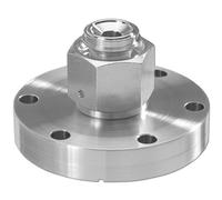 Adaptador de brida de vacío CF16 de acero inoxidable a VCR hembra de 1 pulgada - Conector de sello de alto vacío(CF35 0.25 Inch)