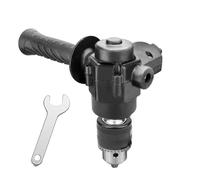 Adaptador de broca de 90 grados con rotación de 360 grados para operaciones sin problemas en esquinas estrechas para proyectos de manualidades, adaptador de taladro automotriz