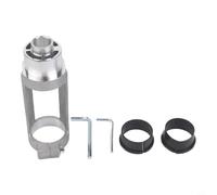 Adaptador de broca de agujero cuadrado de aleación de aluminio/para taladro manual y prensa de taladro/accesorio de mortaja/para cincel de 20 mm con broca de 38-43 mm/herramienta de fabricación de