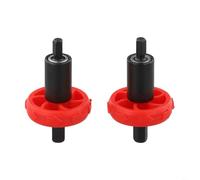 Adaptador de broca de arranque de motor eléctrico, 2 piezas, cortadora de césped, soplador, cultivador de campo, aleación de plástico, accesorios de herramientas de jardín