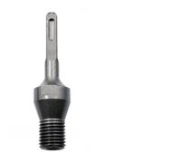 Adaptador de broca de núcleo de diamante con rosca M22, 1 pieza, broca de acero con alto contenido de carbono, adaptador de taladro percutor eléctrico, herramientas de conversión de sierras de corona(