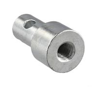 Adaptador de broca de vástago redondo cuadrado, conector de aleación de acero al carbono resistente para convertir martillo eléctrico a taladro de agujero o taladro de tierra, cambio rápido para