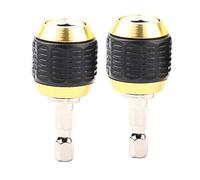 Adaptador de Broca Hexagonal de 1/4 Pulgadas, Conjunto de 2 Piezas de Mandril de Taladro de 60mm, Acero Inoxidable - Alta Durabilidad, Fácil Instalación, Ideal para Taladros de