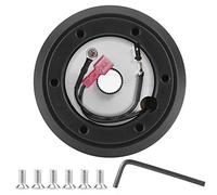 Adaptador de buje corto para volante Kit de jefe de liberación rápida negro SRK-160H apto para Miata RX-7