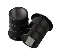 Adaptador de buje de eje pasante de 15 mm a 12 mm para Hope, para manguito reductor de aluminio CNC, convierte bujes de freno de disco de rueda delantera de 15 x 100/15 x 110 a 12 x 100/12 x 110 con