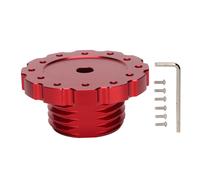 Adaptador de buje de volante mecanizado por CNC para Thrustmaster T500/T300, construcción de aleación de aluminio resistente al calor, buena