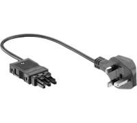 Adaptador de ca tipo mnl para frigoríficos con conexión wago dometic