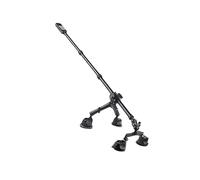 Adaptador de cabeza de bola de aluminio con ventosa para cámara de acción, palo de selfie de acción para cámara de aluminio, soporte de coche