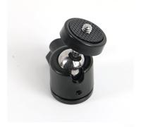 Adaptador de cabeza de bola de tornillo 14 y 38 para cámaras DSLR y soporte de micrófono, ofrece un ángulo ajustable de 360 grados para una configuración óptima de fotografía y audio (3/8)