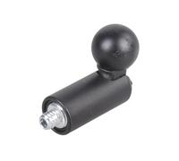 Adaptador de cabeza esférica multiángulo para fotografía de 17 mm a tornillo de 1/4 pulgadas para videollamadas al aire libre en soportes de coche, trípodes, adaptador de cabeza de bola