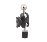 Adaptador de cabeza esférica para soportes sin costuras entre rosca de 1/4 y 17,4 mm en dispositivos electrónicos, cámaras, motocicleta, adaptador de navegación