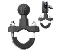 Adaptador de cabeza esférica, soporte de cabeza esférica, terminales de manillar de base de manillar, amortiguadores resistentes, accesorios de bicicleta, montaje de teléfono de soporte