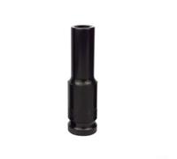 Adaptador de cabeza hexagonal de llave de vaso de 1/2 pulgada, convertidor de llave de acero al cromo vanadio para herramientas eléctricas de aire, 8-24 mm, negro (10 mm)
