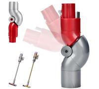 Adaptador de Cabezal de Conversión Adaptador Repuestos Accesorios de Aspiradora Dyson V7V8V10V11 Conector de Codo de Dirección de Liberación Rápida Adecuado para Limpieza en Posición Baja