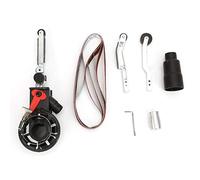 Adaptador de Cabezal de Lijado para Lijadora, Mini Adaptador de Cabezal de Lijado para Lijadora de Banda para Amoladora Angular Eléctrica para Pulir, Amoladoras Angulares (M10)