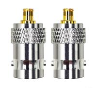 Adaptador de cabezal de osciloscopio P6100 compatible con DSO para tc2 TC3, 100 MHz 600 V, sonda de alta tensión para identificación de canales, osciloscopios digitales, color plateado, 2 unidades