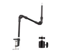 Adaptador de cabezal esférico para soporte de escritorio plegable flexible ST-01 de 1/4"