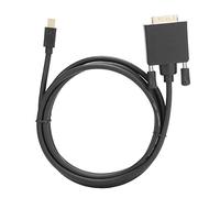 Adaptador de Cable 4K 1080P Mini DP a DVI con Carcasa de ABS, Paso de Audio Digital 7.1 sin Comprimir, Diseño Ergonómico (1,8 Metros/5,9 pies)