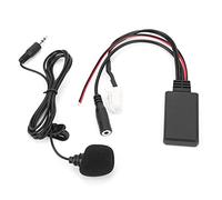 Adaptador de Cable AUX Bluetooth 5.0 Cable de Audio Adaptador de Entrada Auxiliar Adaptador de Audio para Automóvil Reemplazo de Manos Libres con Micrófono para Suzuki Swift / para Vitra / para Jimny
