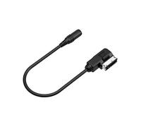 Adaptador de cable auxiliar de música estéreo para radio de coche AMI a AUX de 3,5 mm para W212, S212