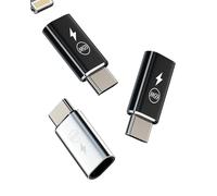 Adaptador de cable cargador rápido USB C para Iphone15 (lote de 3) 65 W Lightning hembra a tipo C macho conector conector Android para Apple 15Pro Max Plus iPad Pro para Samsung Tablet Convertidor