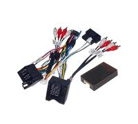 Adaptador de cable de alimentación de 16 pines para Android con caja Canbus para Audi A4, A6 TT, arnés de cableado de radio